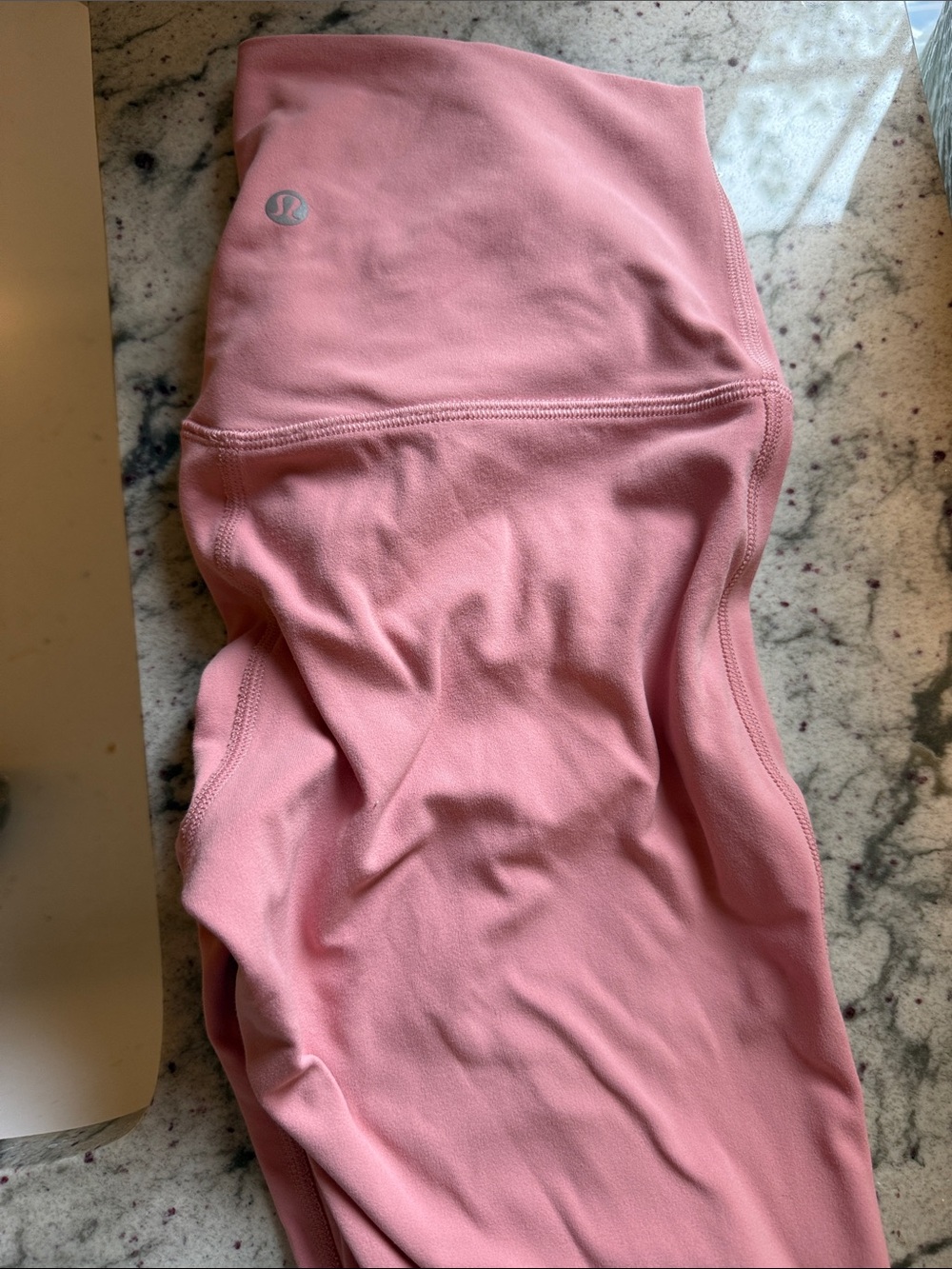 lululemon athletica Kids Blush Pink Performance Leggings